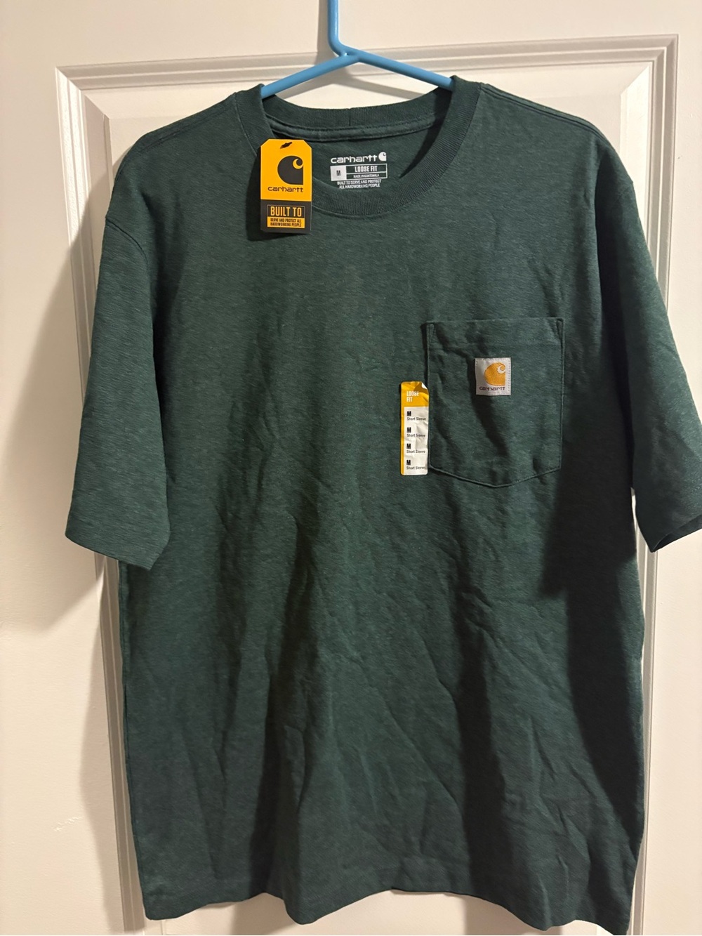 Carhartt Dark Green Pocket Short Sleeve Tee